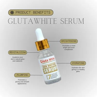 Gluta White Skin Whitening Serum 100ml Oil-Based